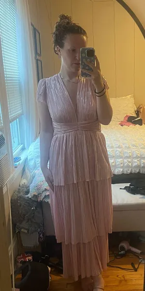 Sabina Musayev Pink Maxi Dress thumbnail 2
