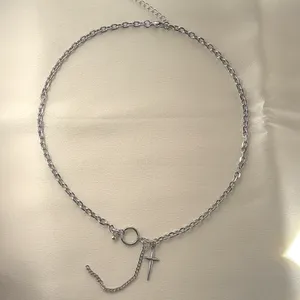 Cross Pendant Necklace for Men Women Streetwear Hip Hop Punk Unisex Necklace thumbnail 7