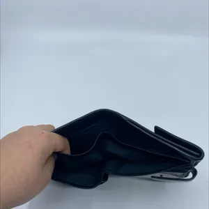 Coach Bi-Fold Black Signature C Canvas & Leather Wallet thumbnail 6