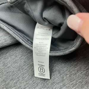 Athleta Womens Match Point Skort Size XS Heathered Gray‎ Stretch Athletic *FLAW thumbnail 5