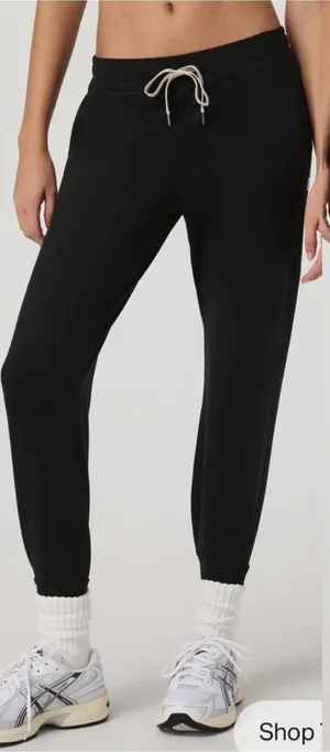 Vuori Performance Jogger Heathered Black thumbnail 1