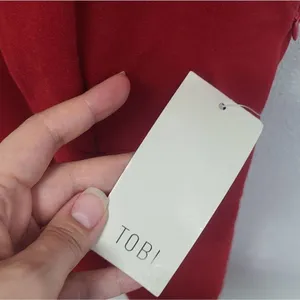 ‎TOBI Red Bodycon V-neck Dress Size Medium thumbnail 6