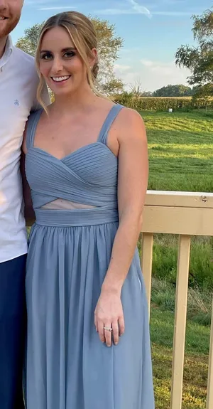 Birdy Grey Dusty Blue Dress thumbnail 3