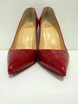 Christian Louboutin Pigalle Follies Mock-Croc Pumps thumbnail 5