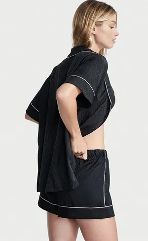 Victoria's Secret Silk Pj Shorts thumbnail 1
