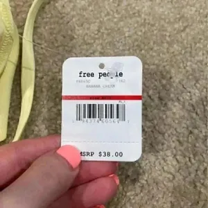New with tags intimately free people Andi Square Neck Seamless Bralette thumbnail 7