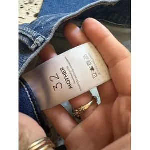 MOTHER‎ Hustler Ankle Fray Wish On A Star Jeans Size 32 thumbnail 4