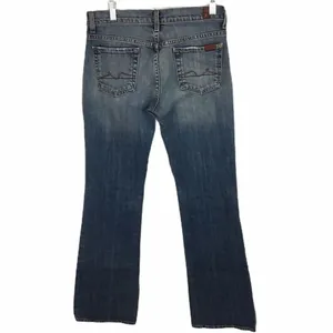 7 for All Mankind Boy Cut Button Fly Jeans 26 thumbnail 3
