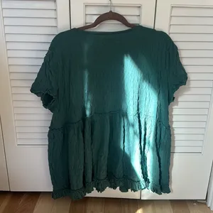 Urban outfitters smocked top thumbnail 2