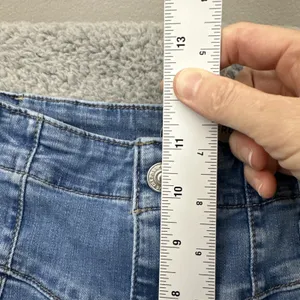 Free People Libre High Rise Wide Leg Denim Jeans Stretch Boho Women's 28 x 31 thumbnail 8