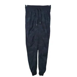Lululemon Dance Studio Mid Rise Jogger Pants Womens Size 2 Black Camo Athletic thumbnail 2