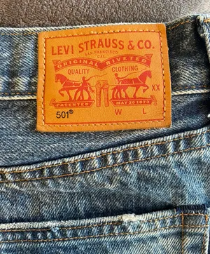 Levi's Mid Rise 501 Cutoff Denim Shorts thumbnail 3