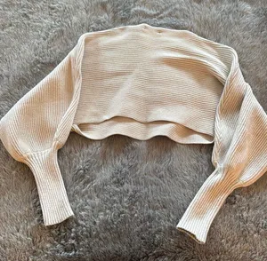 Emory Park Beige Knit Shrug thumbnail 2