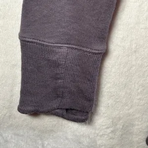 Athleta Womens‎ Purple Gray Open Front Drape Cardigan Long Sleeve Pockets thumbnail 6