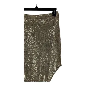 Club L London Skirt Women 4 Light Gold‎ Sequins Doing it For the Glam Maxi NWT thumbnail 6