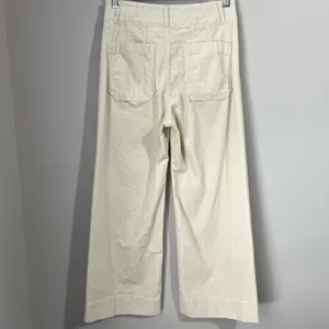 Maeve by Anthropologie Women's 27 The Colette Cropped Wide Leg‎ Corduroy Pants thumbnail 6