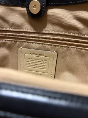 Coach Shoulder Bag Leather thumbnail 4