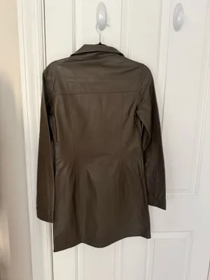 Oak and fort brown leather dress thumbnail 2
