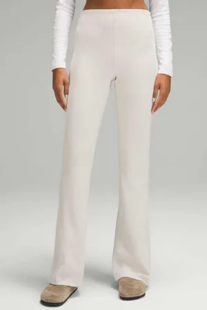 Lululemon Brushed Softstreme Ribbed Zip Flared Pant 32.5" thumbnail 2
