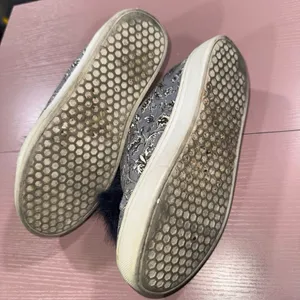 Sam Edelman Leya Sneakers with Navy Faux Fur Size 6 thumbnail 4