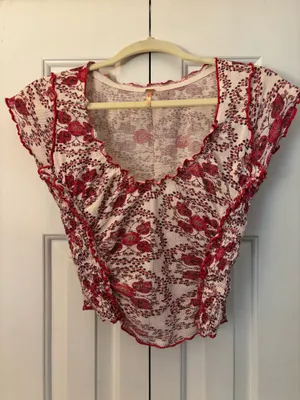 Free People Oh My Baby Crop Top thumbnail 2