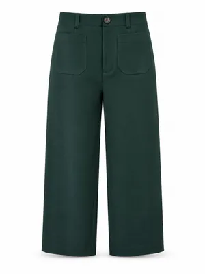 Anthropologie Holly Green Wide Leg Patch Pocket Pants Size 6 NWT thumbnail 2