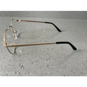 Eyebuydirect St Michel S 48-19-140 C4 Gold Metal Eyeglasses FRAMES ONLY Round thumbnail 3