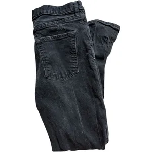 Womens Free People We The Free Distressed Black Straight Leg Jeans - Sz 29 thumbnail 3