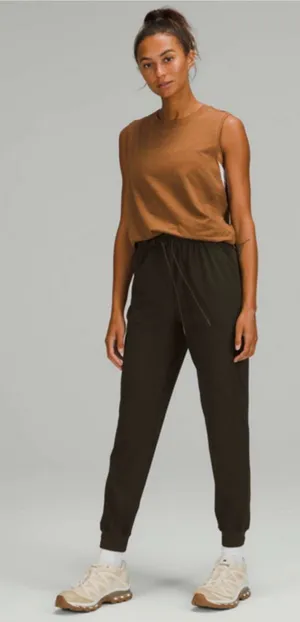 Lululemon Stretch High-Rise Jogger *Full Length SZ 14 Dark Olive-LW5CV4S thumbnail 1