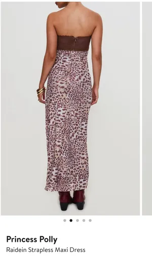 Princess polly raidein strapless maxi dress thumbnail 4