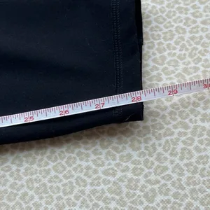 Old Navy Active Black Go-Dry Leggings with Sheer Panels size M thumbnail 6