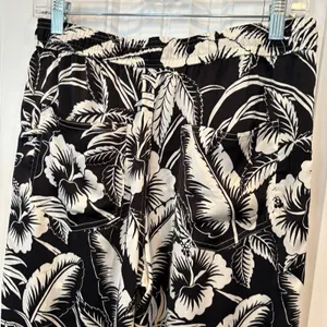 Polo Ralph‎ Lauren Black And White Pants Size Small thumbnail 5