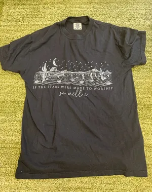 Comfort colors Bible verse tee thumbnail 1