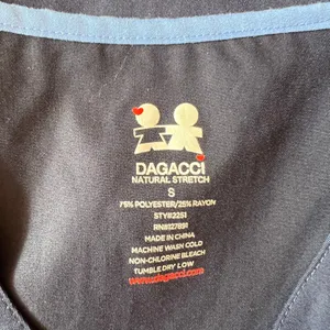 DAGACCI Navy Scrubs Top and Pants Set, Small Blue Size M thumbnail 7