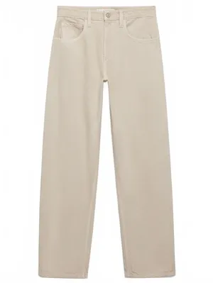 Mango High-Rise Balloon Jeans NWT Sand Size 0 EUR 32 thumbnail 5