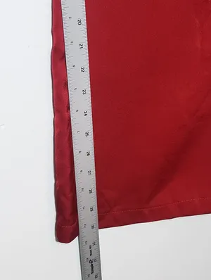 Lulus Red Satin Wide Leg Pants Size Medium NWT thumbnail 10