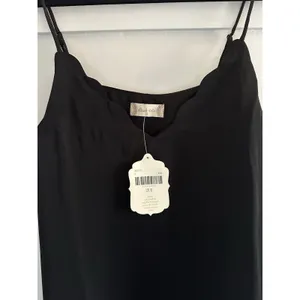 Altar'd State Black Silky Mini Dress Spaghetti Strap M NWT thumbnail 2