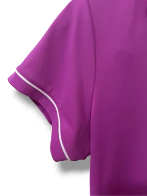 Adidas | EUC Women’s Purple Goft Performance Short Sleeve Polo Shirt (size M) thumbnail 4
