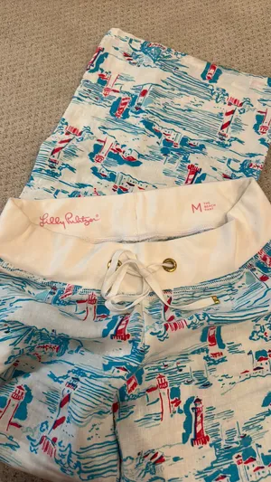 Lilly Pulitzer Beach Pants Linen thumbnail 3
