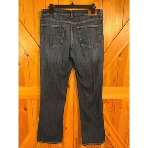 Lucky Brand Jeans Sz 10/30 Sweet Boot Cut Denim Blue Jeans Stretch Dark Wash (19 thumbnail 4