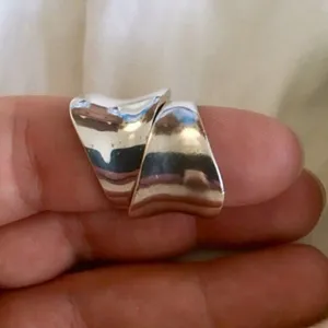 Sterling Silver 925 Abstract Wide Band Ring Size 7 thumbnail 8