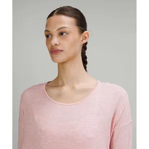 Lululemon Long Sleeve Top Womens 10 Open Back Outdoor Yoga Running Shirt Pink‎ thumbnail 4