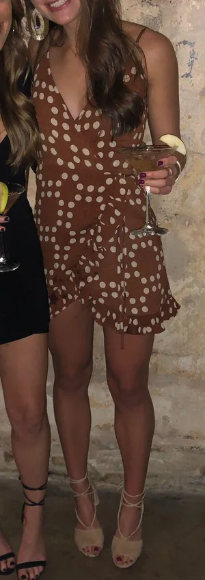 Wrap Sundress Red thumbnail 1