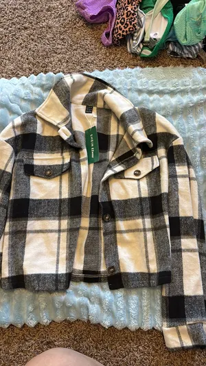 Shein Long Sleeve Button Down thumbnail 3
