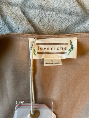 Love Riche Gold Dress thumbnail 3