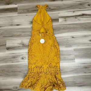 NEW Twosisters The Label Sonia Dress Mustard Women’s 4 thumbnail 8