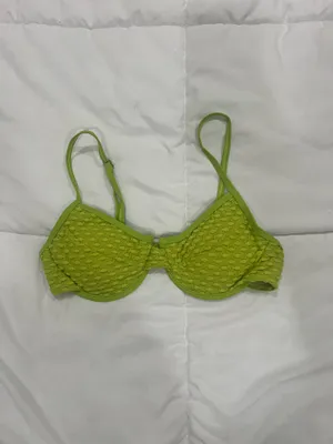 Green Textured Bikini Set Size Small thumbnail 3