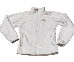 The North Face Cream Windwall Jacket thumbnail 1