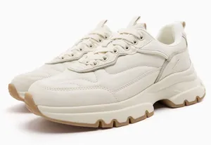 NWT Zara Women's Running‎ Sneakers Size 9 Zara 40 Minimalist Chunky Dad Sneakers thumbnail 1