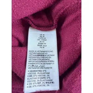 Daily Ritual Burgundy Tie Back T-Shirt Midi‎ Dress Size Medium thumbnail 4